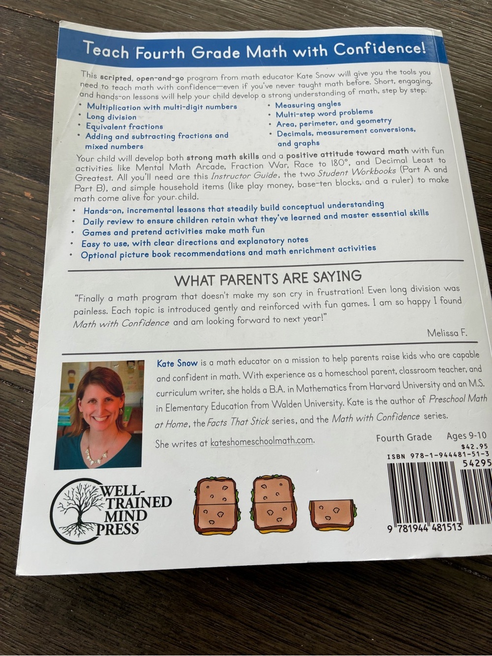 Fourth Grade Math with Confidence Instructor Guide - Picture 2 of 10